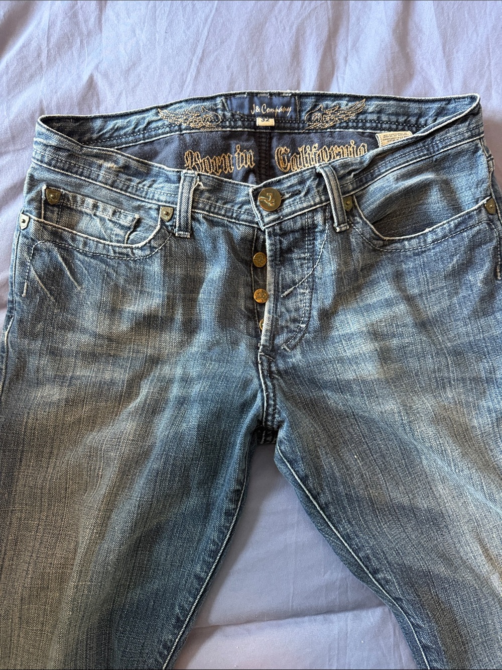 J& Company Men’s Blue Denim Jeans